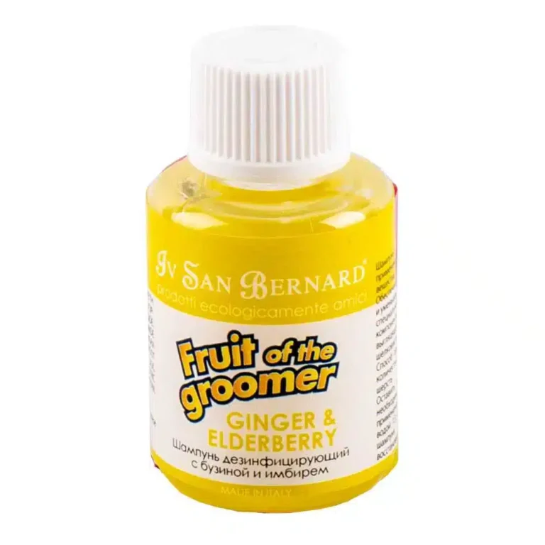 Шампунь Iv San Bernard Ginger and Elderberry дезінфікуючий для собак і котів