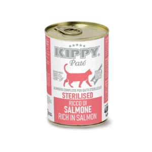 Вологий корм KIPPY з лососем для стерилізованих котів