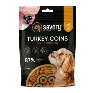 Ласощі Savory Duck Fillets з індичкою і качкою для собак, 100 г