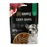 Ласощі Savory Deer Bars з олениною для собак, 100 г