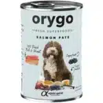 Вологий корм для дорослих собак ORYGO Wet паштет з лососем та чорницею, 400 г