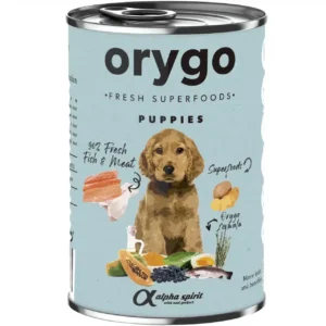 Вологий корм Orygo Wet паштет з лососем та бататом для цуценят, 400 г