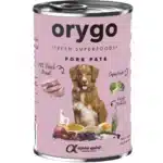 Вологий корм для дорослих собак ORYGO Wet паштет зі свининою та броколі, 400 г