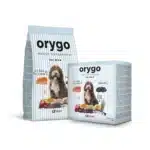 Напіввологий корм для дорослих собак всіх порід ORYGO з лососем та чорницею
