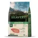 Сухий корм для дорослих собак середніх та великих порід BRAVERY з куркою