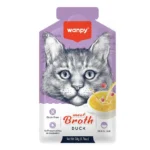 Вологий корм для котів Wanpy Meat Broths беззерновий з качкою, 50 г