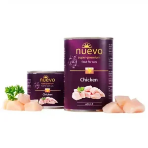 Вологий корм Nuevo Adult з куркою для котів