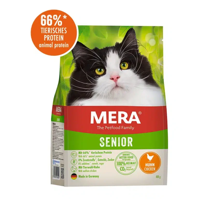 Сухий корм Mera Cats Senior для літніх котів з куркою, 400 г