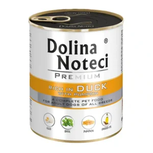 Вологий корм для дорослих собак Dolina Noteci Premium з качкою та гарбузом