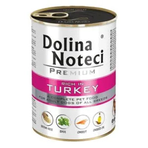 Вологий корм Dolina Noteci Premium з індичкою для дорослих собак