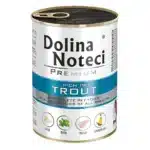 Вологий корм для дорослих собак Dolina Noteci Premium з фореллю