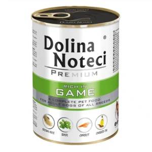 Вологий корм для дорослих собак Dolina Noteci Premium з дичиною