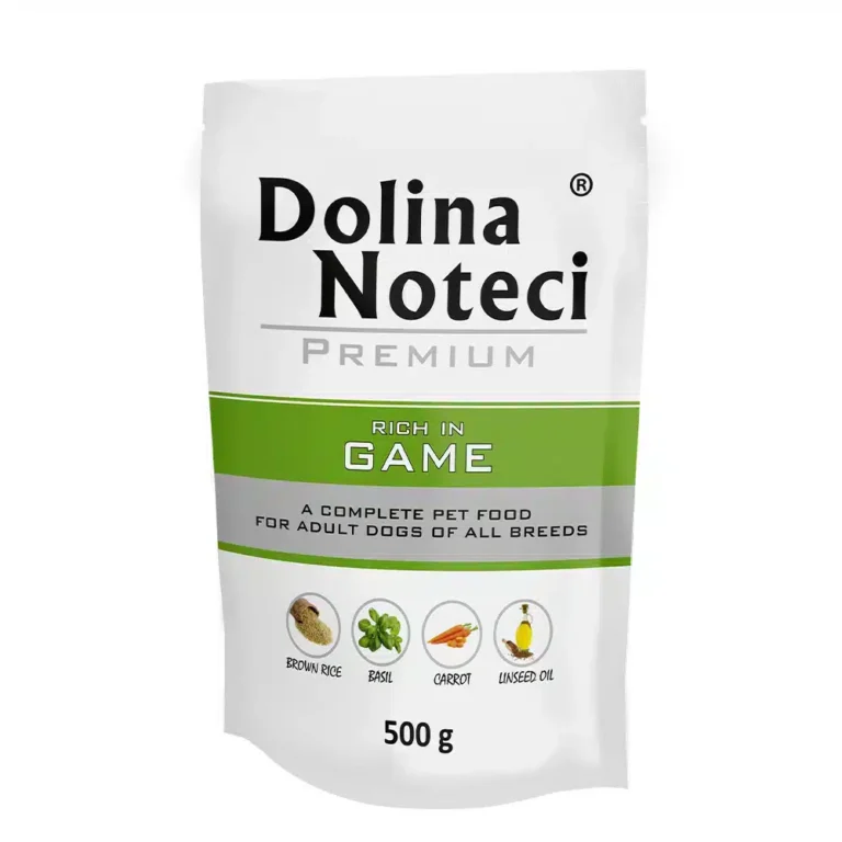 Вологий корм для дорослих собак Dolina Noteci Premium з дичиною