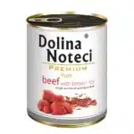 Вологий корм для дорослих собак Dolina Noteci Premium Pure з яловичиною і рисом