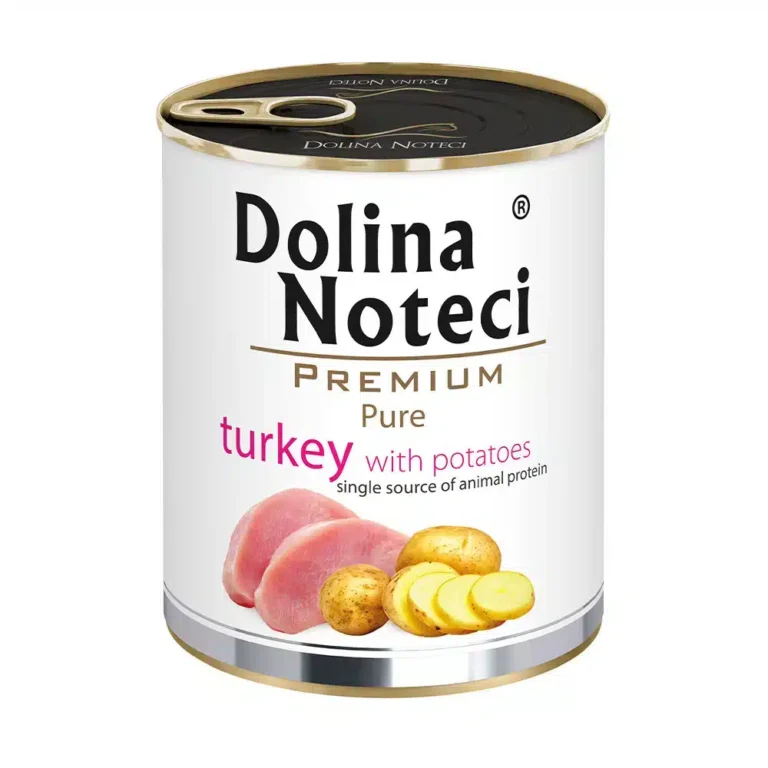Вологий корм Dolina Noteci Premium Pure з індичкою для собак, 800 г