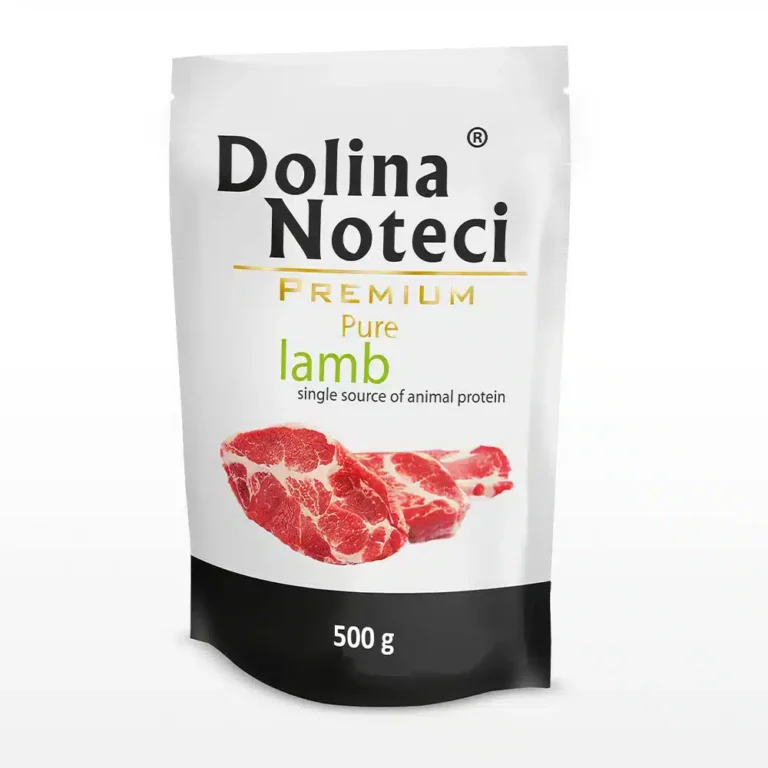 Вологий корм Dolina Noteci Premium Pure з ягням для собак