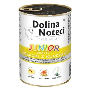 Вологий корм Dolina Noteci з куркою для цуценят, 400 г