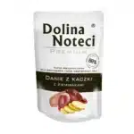 Вологий корм Dolina Noteci Premium для дорослих собак з качкою