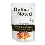 Вологий корм Dolina Noteci Premium для дорослих собак з лососем, 100 г