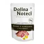 Вологий корм Dolina Noteci Premium для дорослих собак з куркою