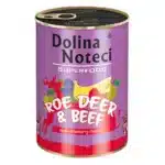 Вологий корм для дорослих собак Dolina Noteci Superfood з косулею та яловичиною