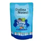 Вологий корм Dolina Noteci Superfood з ягням і телятиною для котів, 85 г