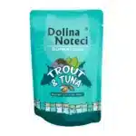 Вологий корм Dolina Noteci Superfood з фореллю і тунцем для котів, 85 г
