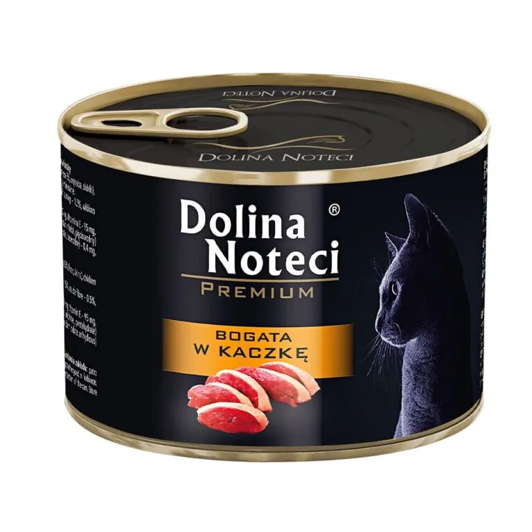 Вологий корм Dolina Noteci Premium з качкою для котів