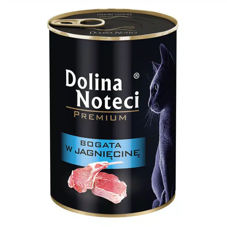 Вологий корм Dolina Noteci Premium з ягням для котів