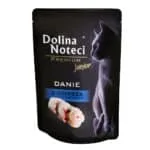 Вологий корм Dolina Noteci Danie з тріскою і сардиною для кошенят, 85 г