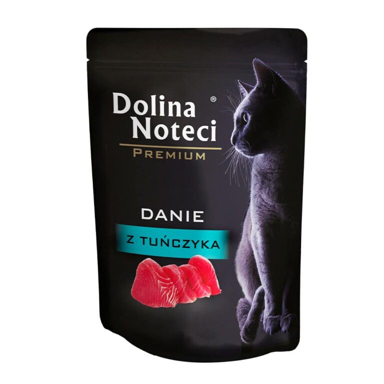 Вологий корм для котів Dolina Noteci Danie з тунцем, 85 г