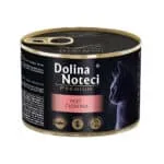 Вологий корм Dolina Noteci з лососем для котів, 185 г