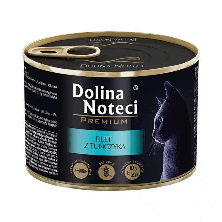Вологий корм Dolina Noteci з тунцем для котів, 185 г