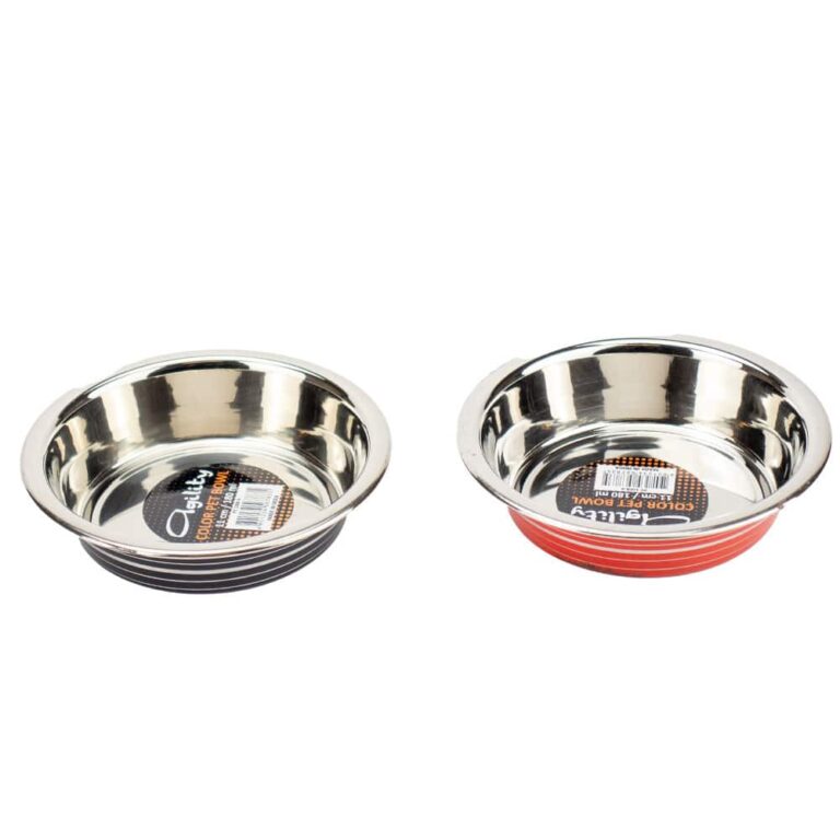 Миска "Agility" металева 1 шт. (колір в асортименті)