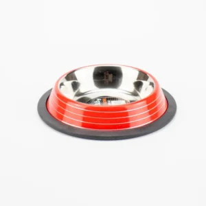 Миска Agility металева ребриста для собак