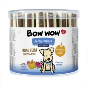 Ласощі Bow Wow палички з рисом та білком комах для собак, 35 шт