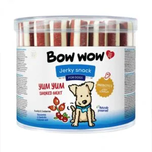 Ласощі Bow Wow палички зі смаком копченого м'яса для собак, 35 шт
