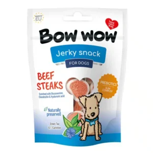 Ласощі Bow Wow стейки з яловичини для собак, 80 г