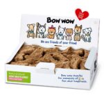 Ласощі Bow Wow натуральні міні-кістки зі свининою та овочами для собак, 1 кг
