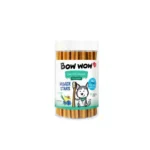 Ласощі Bow Wow Dental палички для чищення зубів із зеленню та інуліном для собак, 400 г