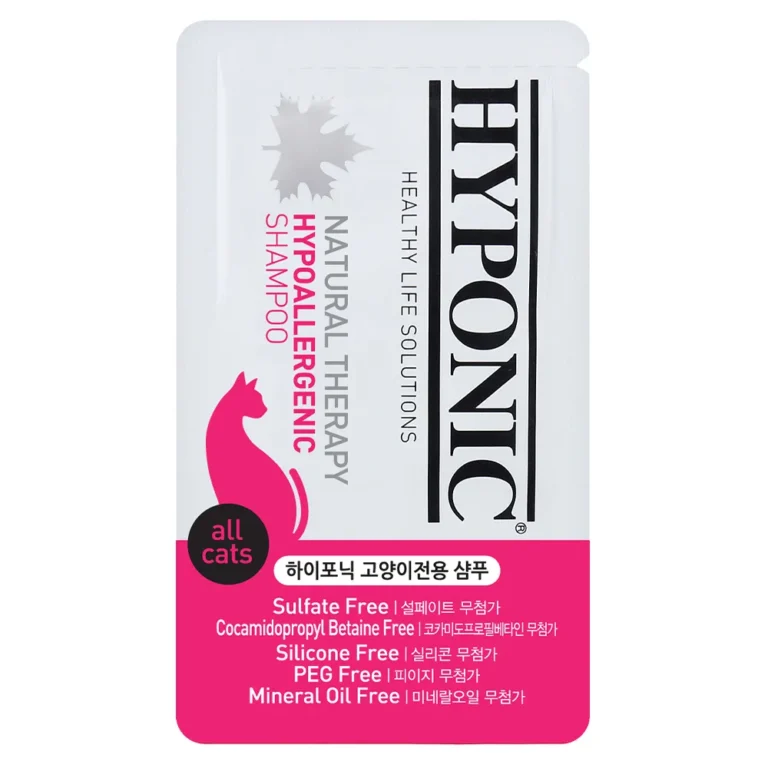 Шампунь Hyponic Hypoallergenic гіпоалергенний з олією соняшника та жожоба для котів