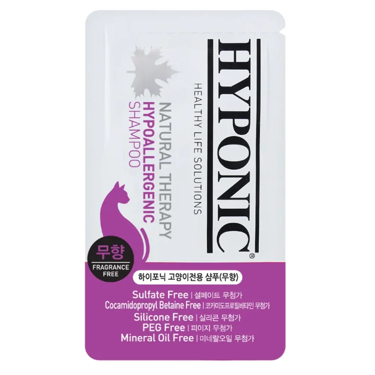 Шампунь Hyponic Hypoallergenic без запаху для котів
