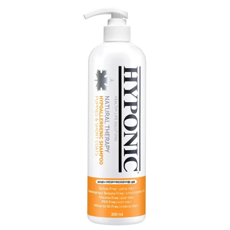 Гіпоалергенний шампунь  Hyponic Hypoallergenic для цуценят та короткошерстих собак
