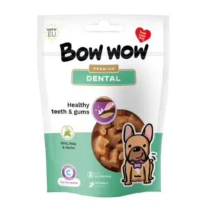 Ласощі Bow Wow Dental снеки для здоров'я зубів та ясен для собак, 60 г, 15 шт