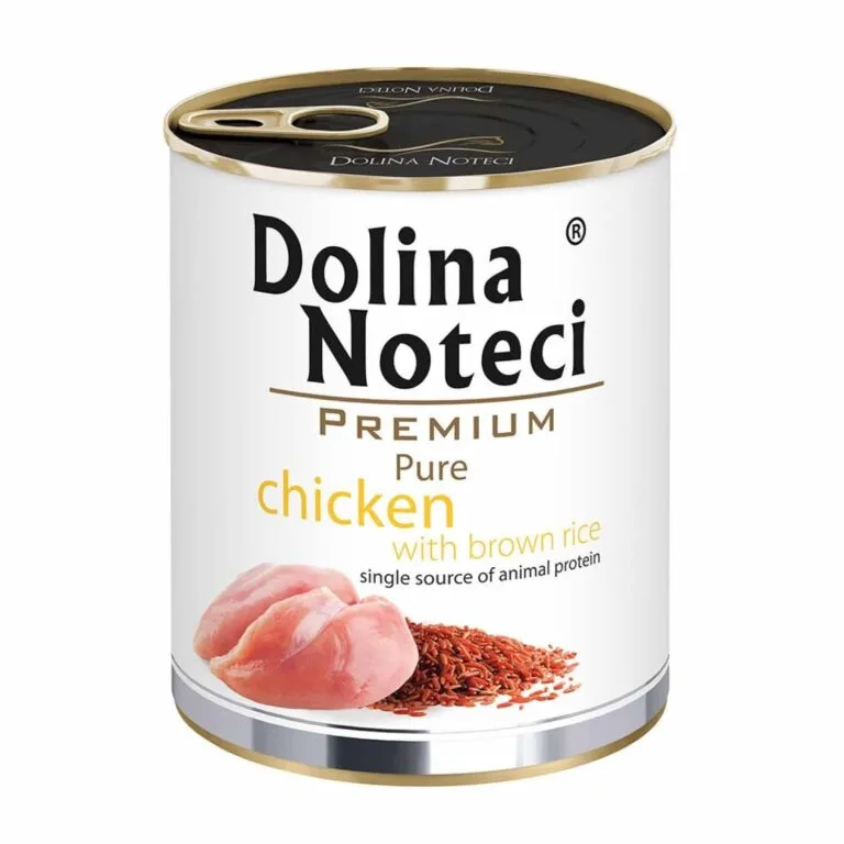 Вологий корм Dolina Noteci Premium Pure з куркою і рисом для собак, 800 г