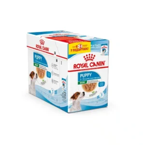 Вологий корм Royal Canin Mini Puppy для цуценят, 85 г, акція 9+3