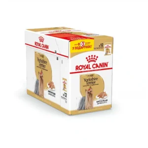 Вологий корм Royal Canin Yorkshire для собак, 85 г, акція 9+3
