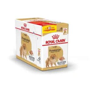 Вологий корм Royal Canin Pomeranian для собак, 85 г, акція 9+3