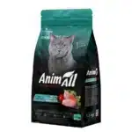 Сухий корм AnimAll з куркою і ягням для стерилізованих котів