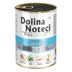 Вологий корм для дорослих собак Dolina Noteci Premium з ягням
